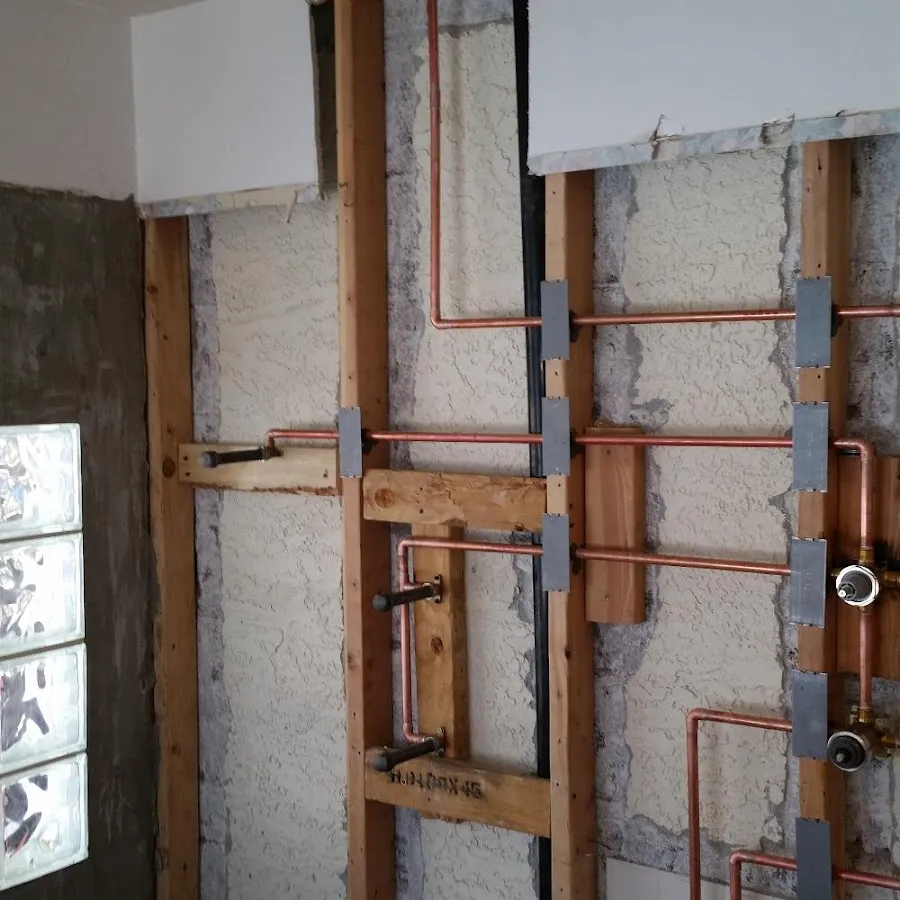 Copper pipe installation for Repiping in Gaines