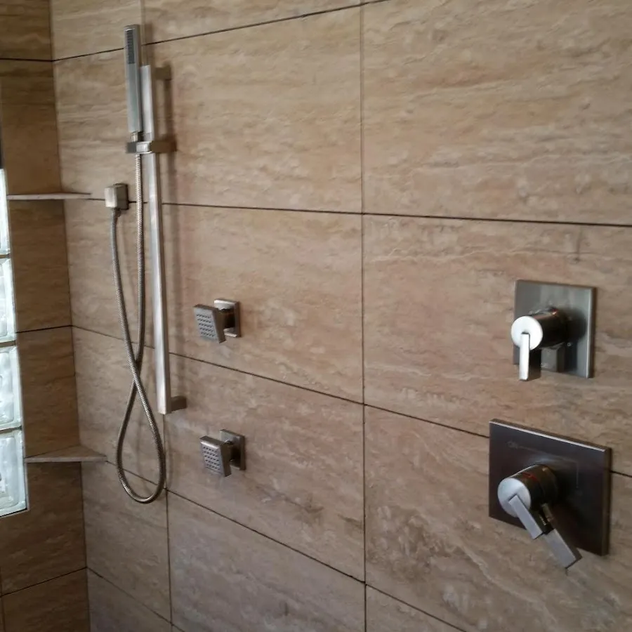 Shower fixture installation for Frozen Pipe Repair in Gaines